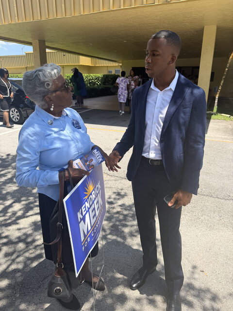 Kendrick Meek campaign photo
