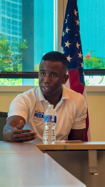 Kendrick Meek campaign photo